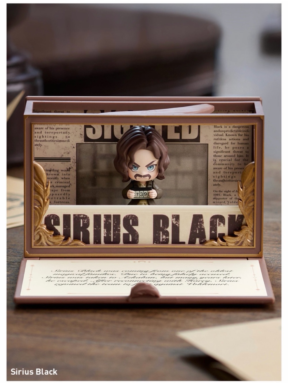Pop Mart Harry Potter: Hogwarts Series Scene Sets - Sirius Black- Sealed Box
